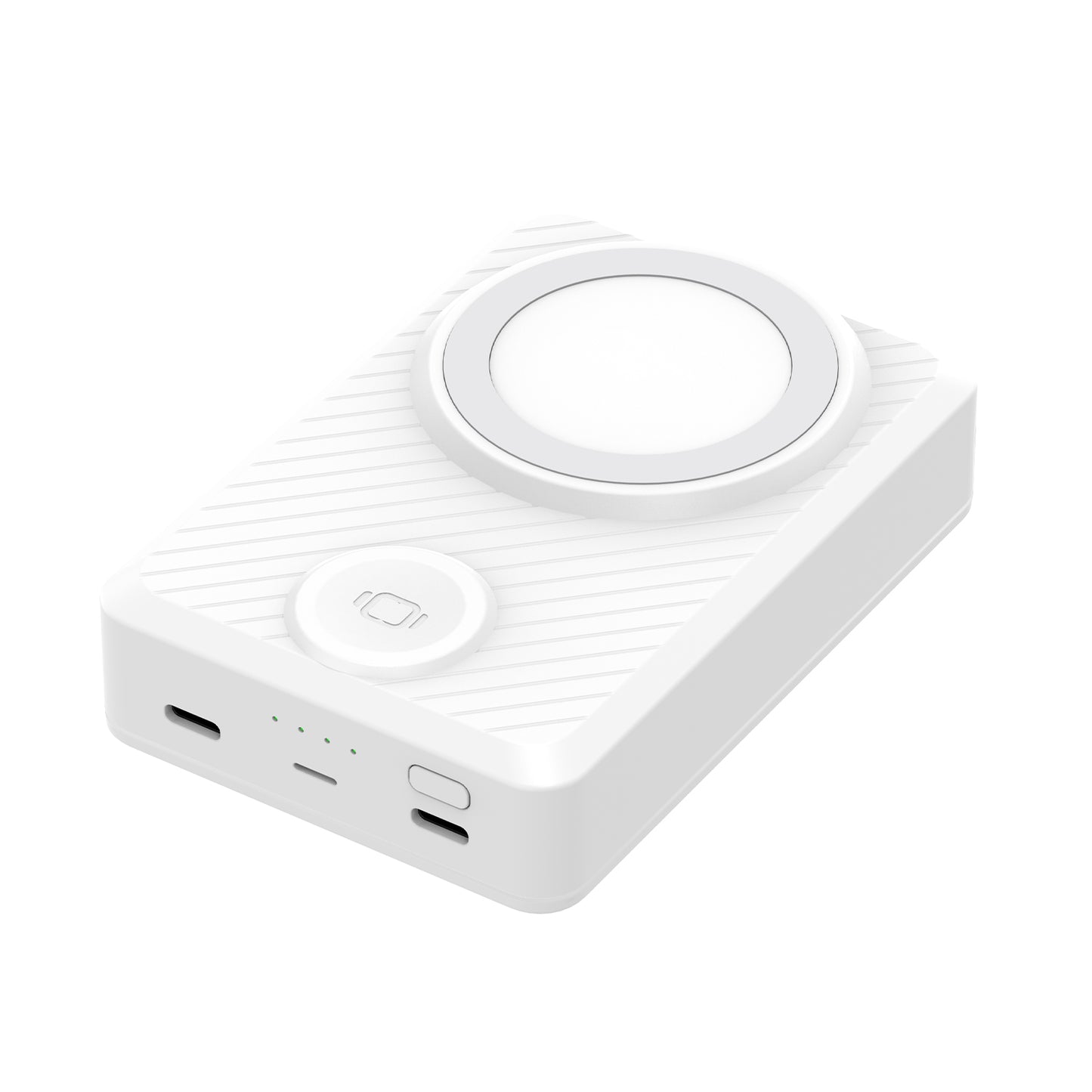 PB50 DW Portable Charger Power Bank,Smart Wireless Power Bank for iPhone/iWatch,15000 mAh Mini Magnetic Power Bank ISDT