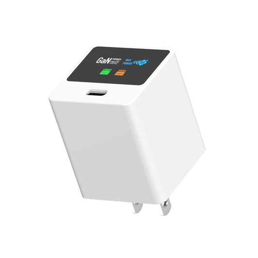 GP68C1 68W GAN Flash Charger,Fast Charger with Display,Quick Charger for iPhone,Samsung,Huawei,Xiaomi ect ISDT