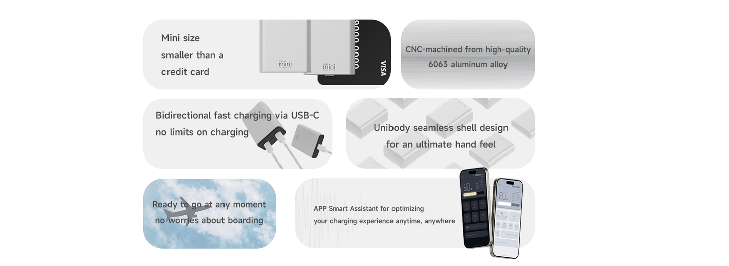 ISDT PB40 MINI 10000 mAh Power Bank, 36W Max USB C PD Fast Charging Battery Power Bank, Independent Dual Charge Portable Cell Phone Charger, Mini Power Bank Compatible with iPhone, iPad, iWatch Tablets ISDT Shop