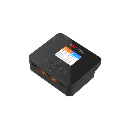 K1 Lipo Battery Balance Charger,1-6S AC 100W DC 2 x 250W 10A Smart Charger ISDT