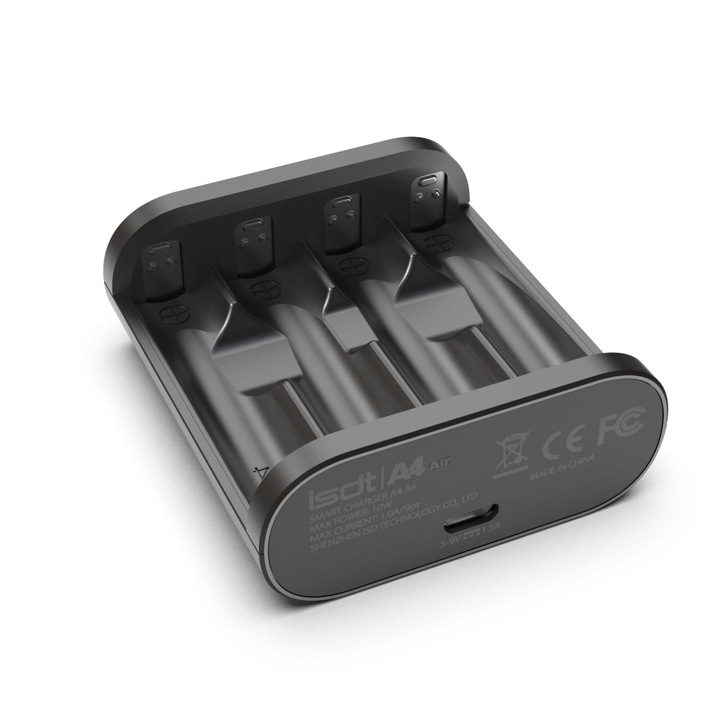 A4 Air Battery Charger,Smart AA/AAA Battery Charger with Bluetooth Connection Function ISDT
