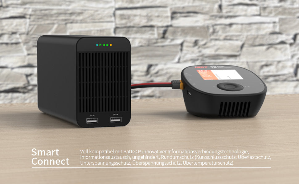 SP2425 DC Power Supply,600W 25A Power Station for DC Charger and Travel Camping Emergency ISDT