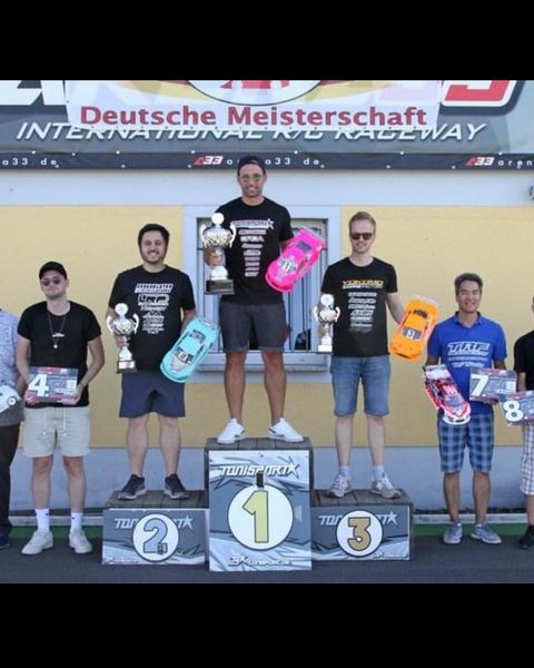 Congratulations! RC Car Driver Marc Rheinard won championships in 2022 German National Champion.