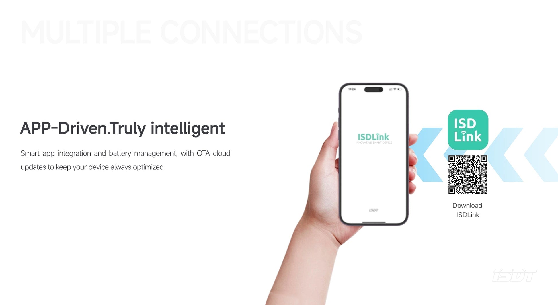 ISDT F160 Lipo Battery GaN technology 4 channels 40W AC Charger 5W ×4 Discharger LiHv/LiPo/Life/Lilon NiMH/Pb Charger ISDT Shop