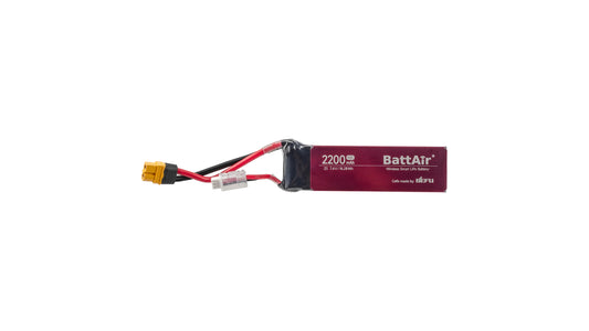 ISDT BattAir Smart Battery for RC Car, 2S 2200mAh 50C for RC Plane (1 Pack) ISDT