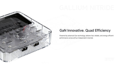ISDT F160 Lipo Battery GaN technology 4 channels 40W AC Charger 5W ×4 Discharger LiHv/LiPo/Life/Lilon NiMH/Pb Charger ISDT Shop