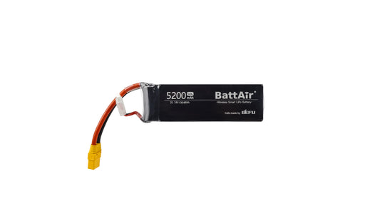 ISDT BattAir Smart Battery for RC Car, 2S 5200mAh 80C for RC Plane (2 Pack) ISDT