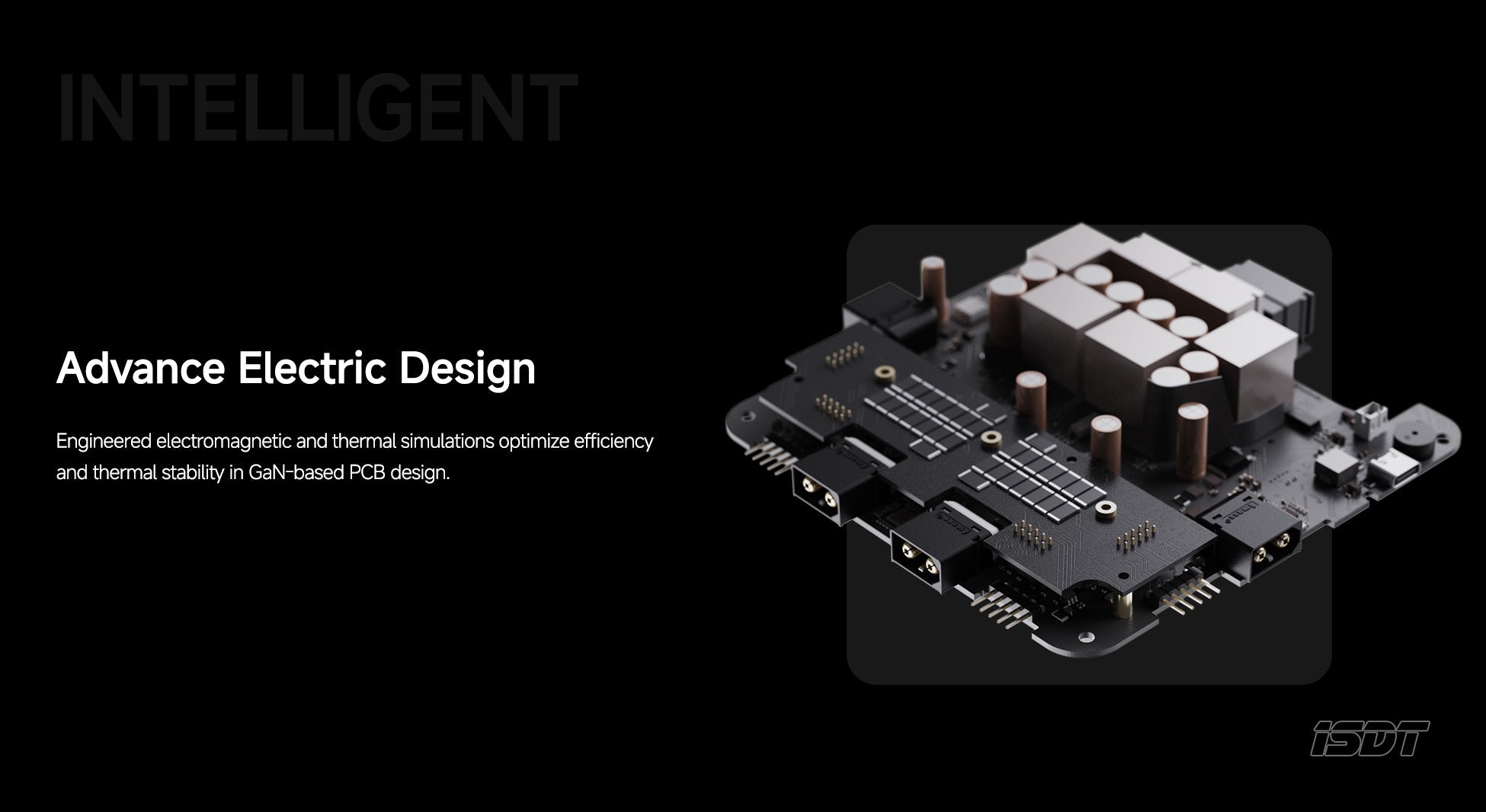 ISDT F160 Lipo Battery GaN technology 4 channels 40W AC Charger 5W