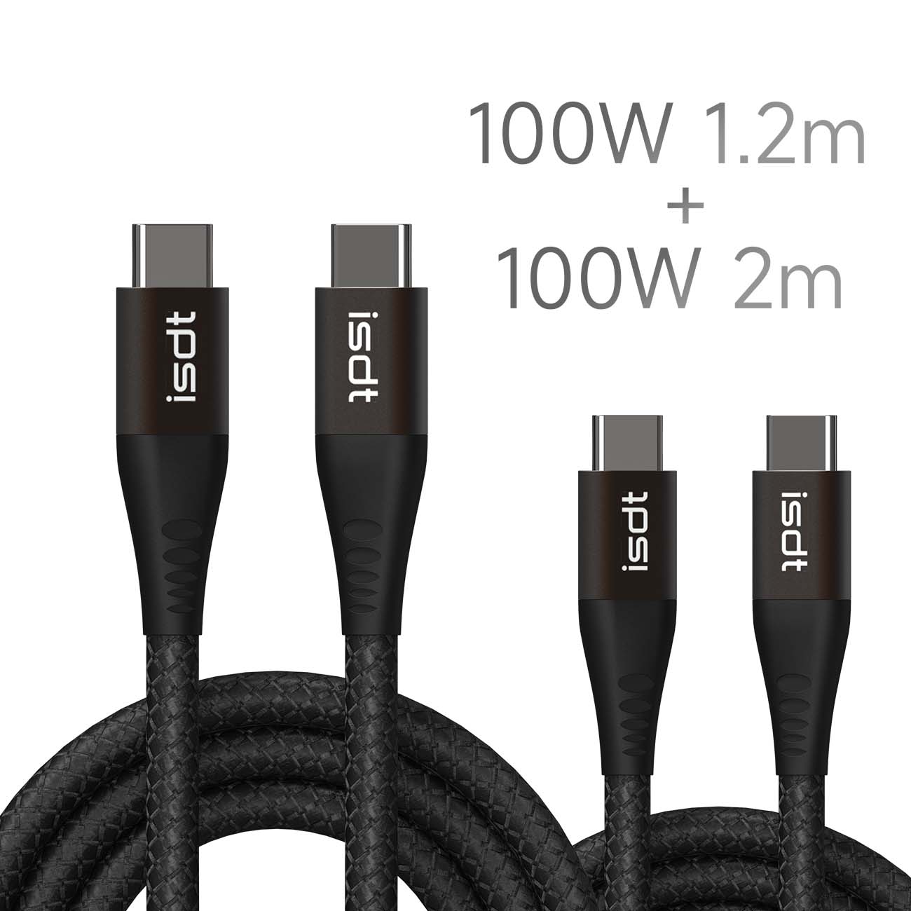 Cable USB tipo C de carga rápida, cargador de teléfono, 7A, 100W
