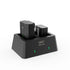 NP2 Air Camera Battery Charger,NP-FZ100 NP-FW50 NP-BX1 Bluetooth Charger for Sony Batteries ISDT